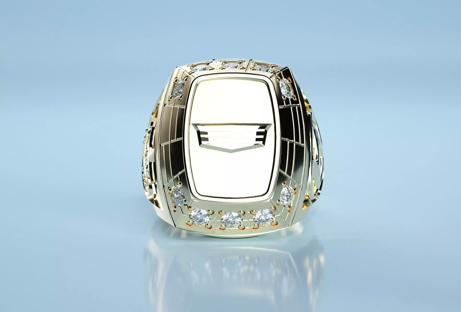 Mens Ring v3 3D print model