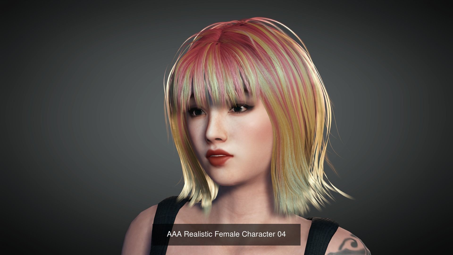 AAA Realistic Female Character Pack 1 3D Model Collection_3