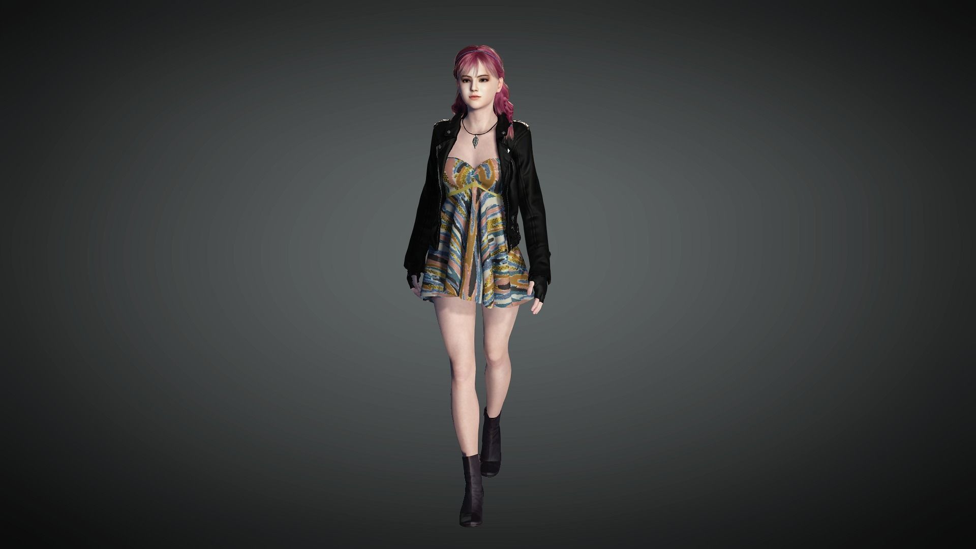 AAA Realistic Female Character Pack 1 3D Model Collection_12