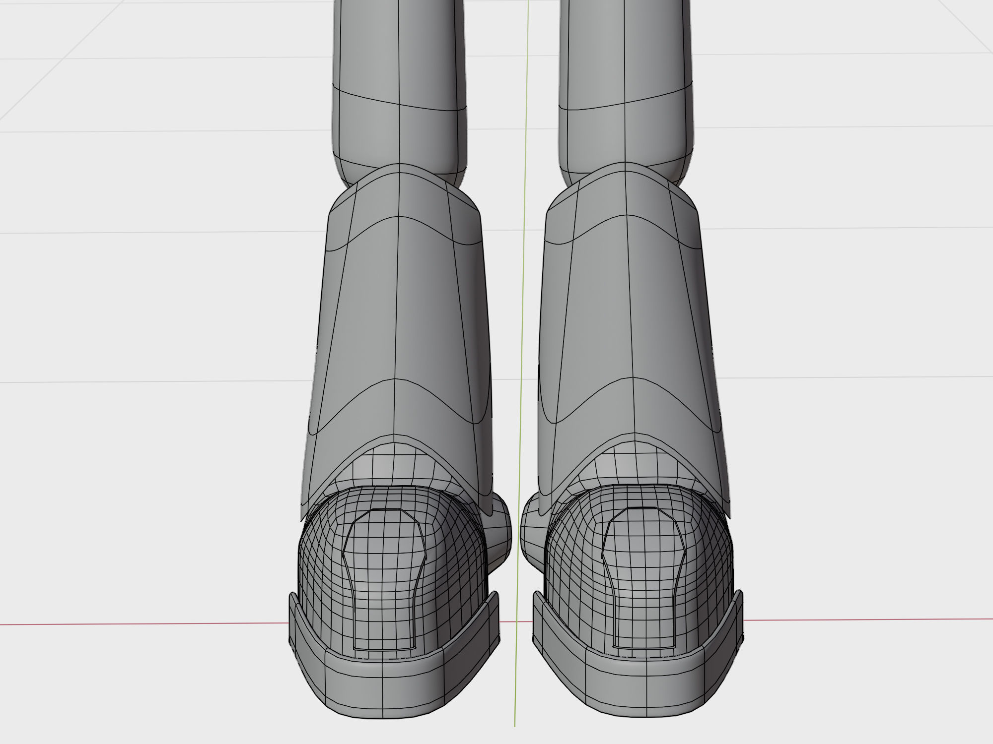 Cartoon Pilot Character  3D model_8