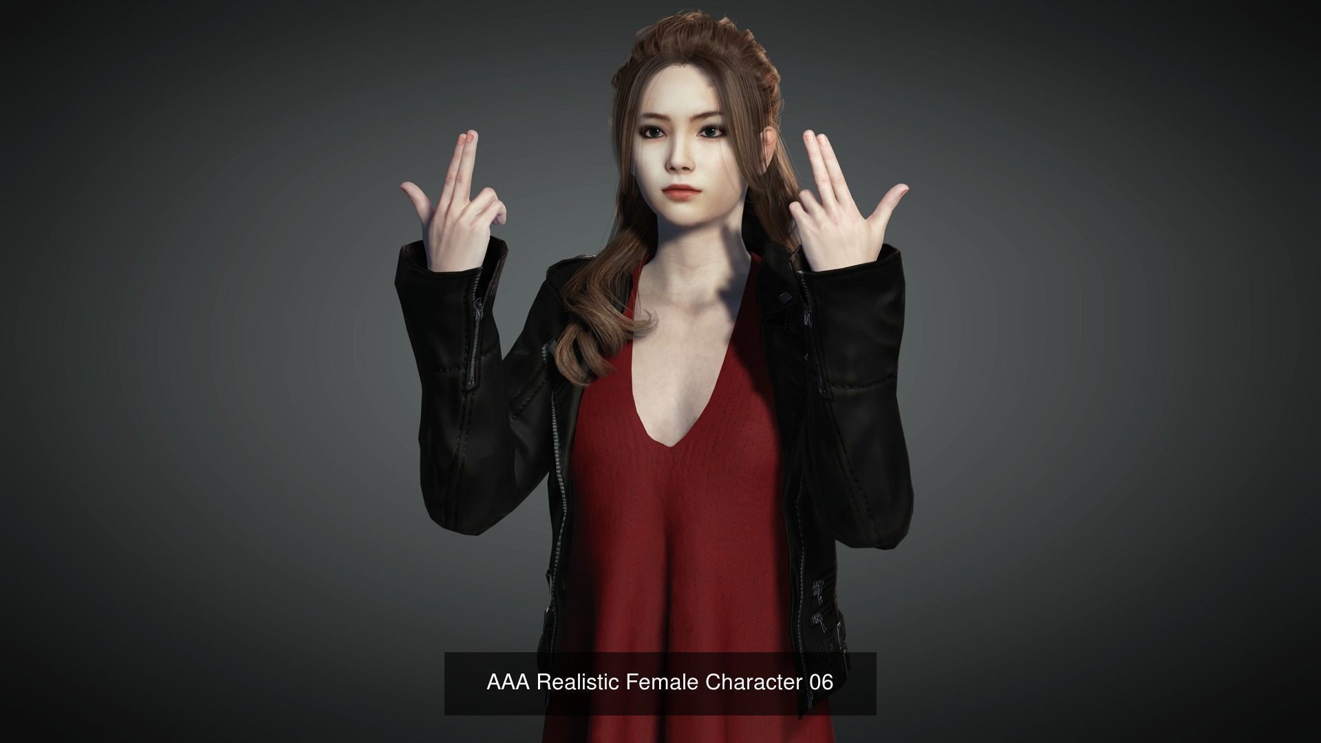 AAA Realistic Female Character Pack 2 3D Model Collection_2