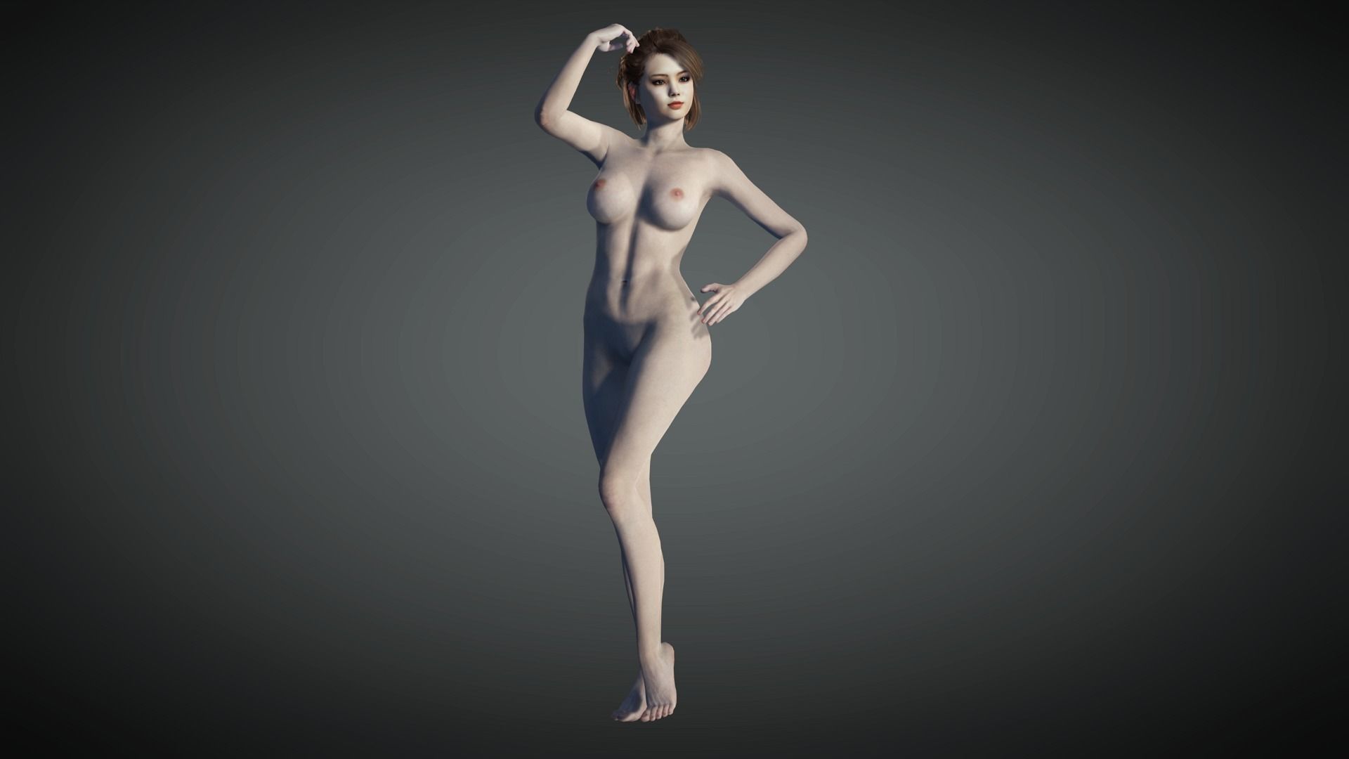 AAA Realistic Female Character Pack 2 3D Model Collection_9
