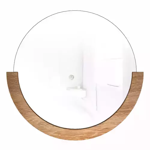 Mira Modern Accent Mirror 3D model