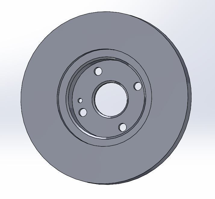 2016-2021 ND MX5 Miata front brake rotor  3D model_2