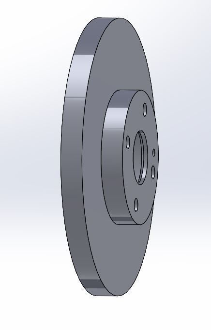 2016-2021 ND MX5 Miata front brake rotor  3D model_3