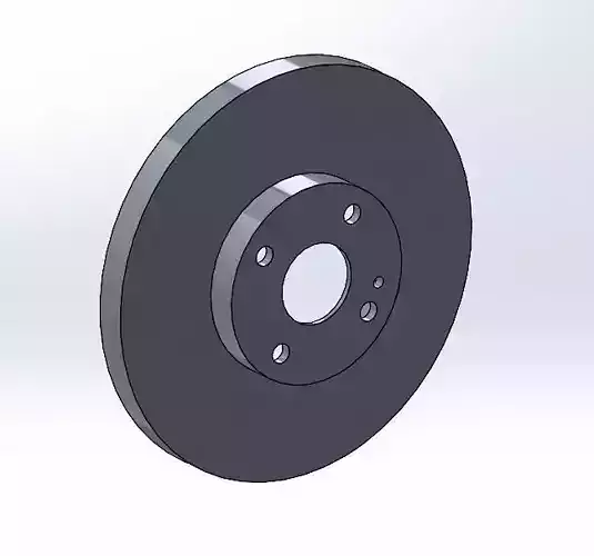 2016-2021 ND MX5 Miata front brake rotor  3D model