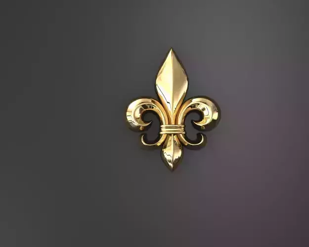 Fleur-de-lis  detal
