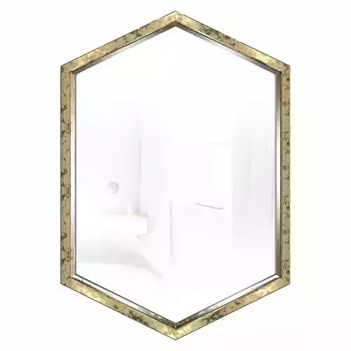Moira Hexagon Glam Mirror 3D model