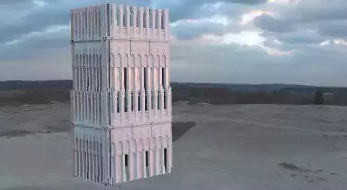 Rome style theatre Tower