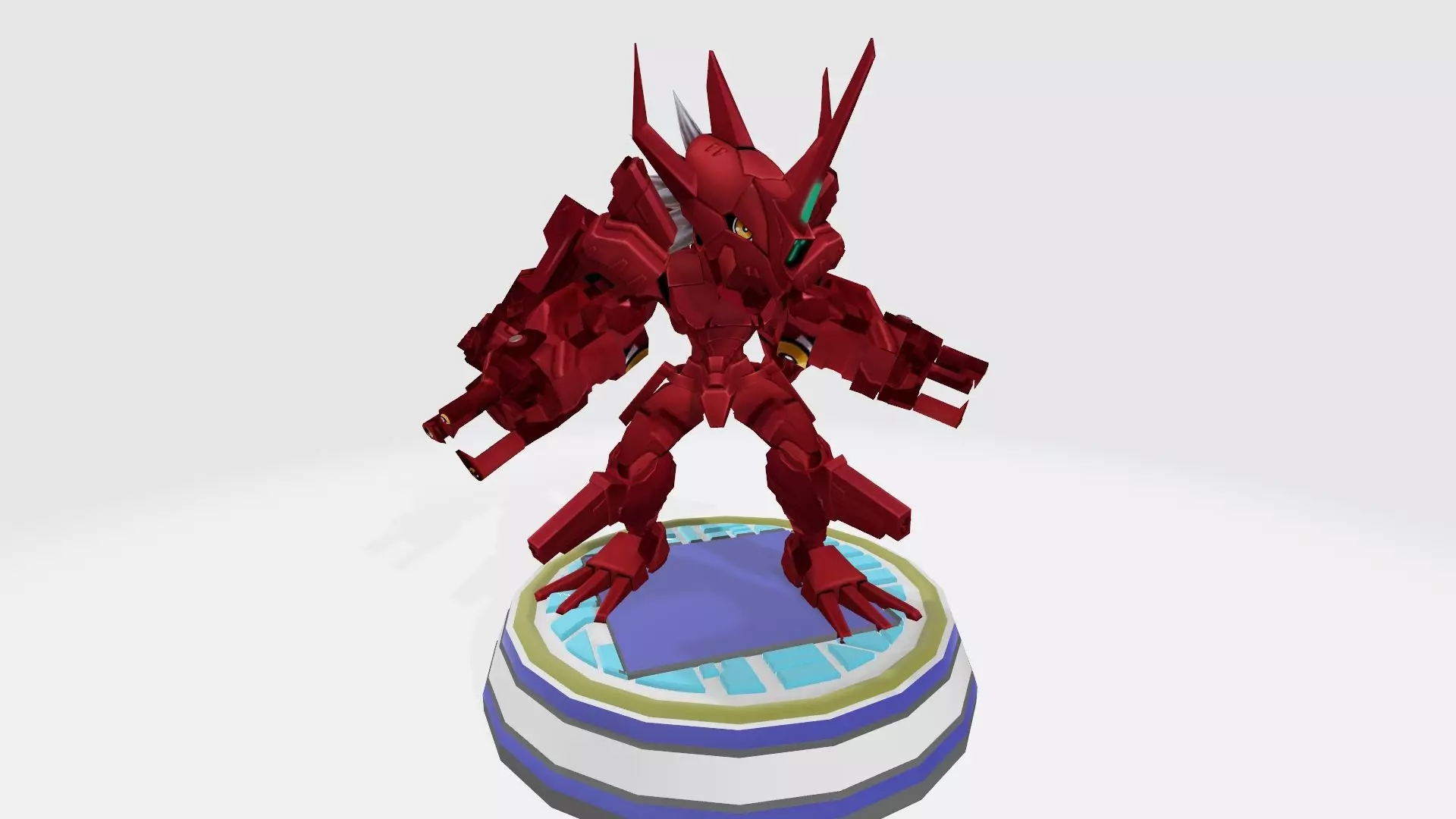 BlitzGreymon robot 3D print model