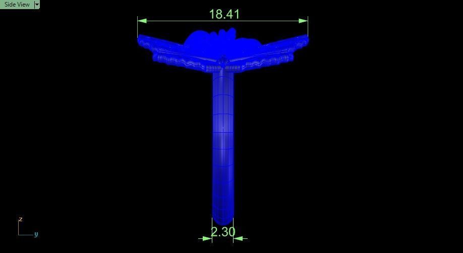 butterfly ring 3D print model_14