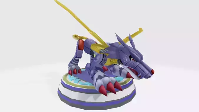 MetalGarurumon horse