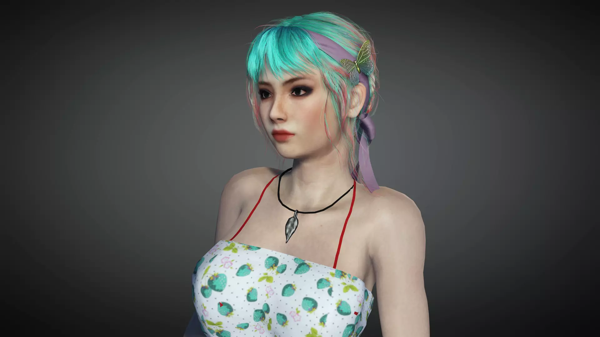 AAA Realistic Female Character 11 Low-poly 3D model_0
