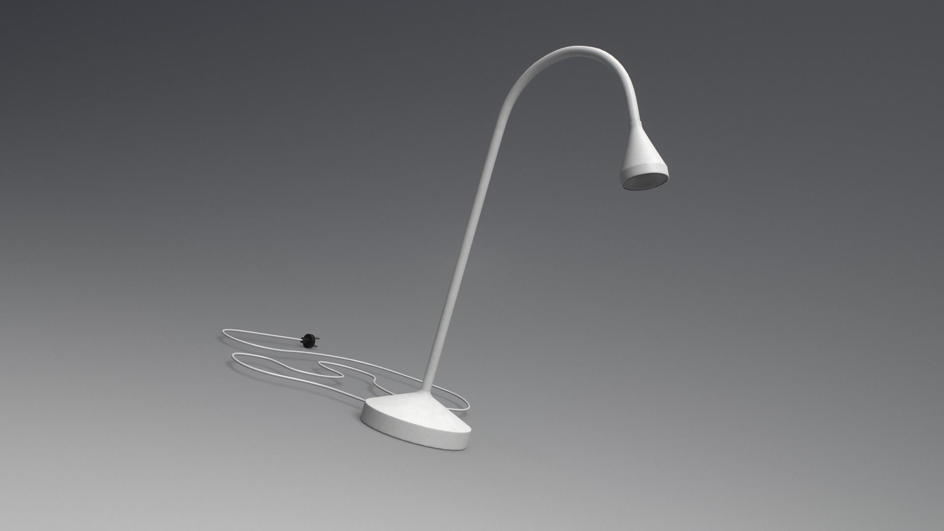 NAVLINGE LED work lamp white Low-poly 3D model_2