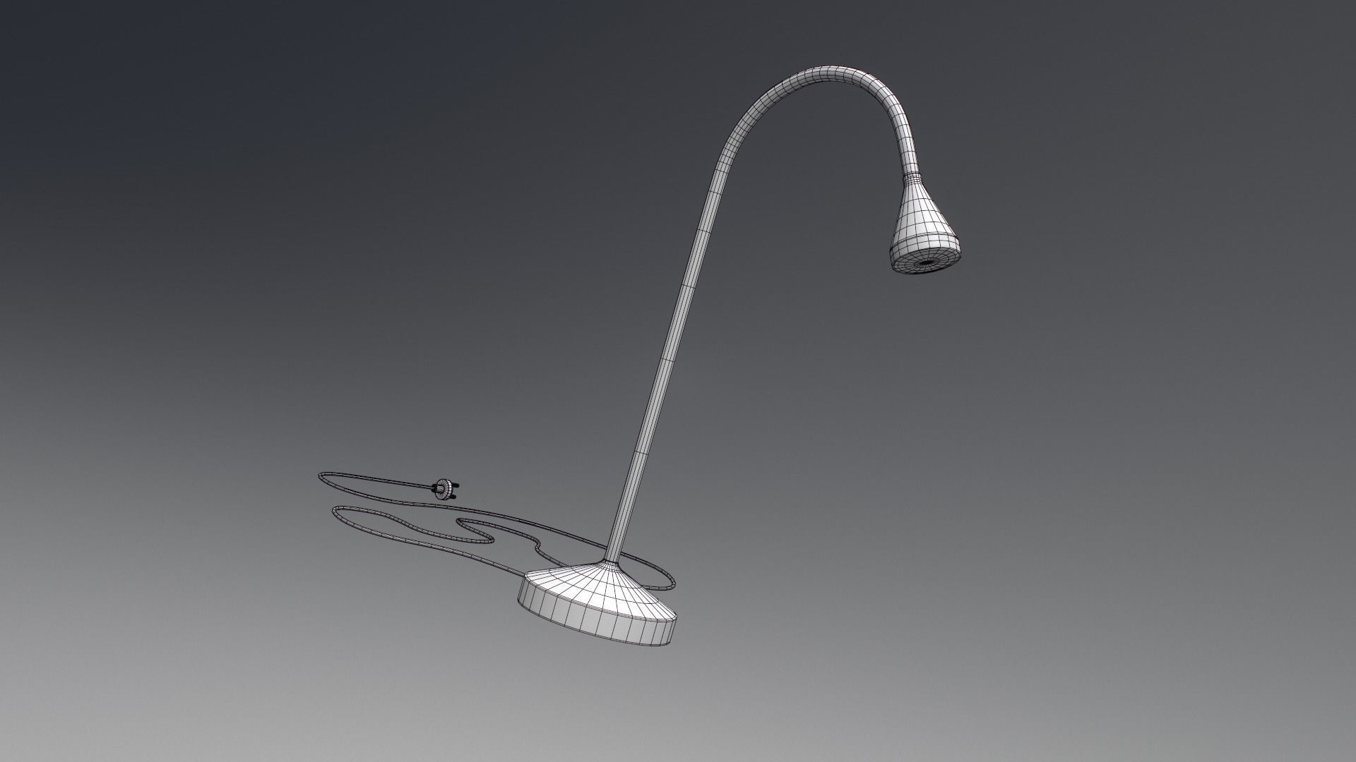 NAVLINGE LED work lamp white Low-poly 3D model_6