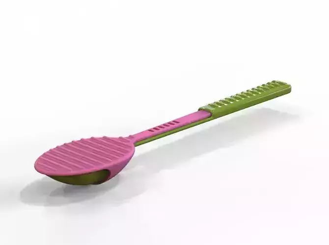 Spoon With Cover  3D print model