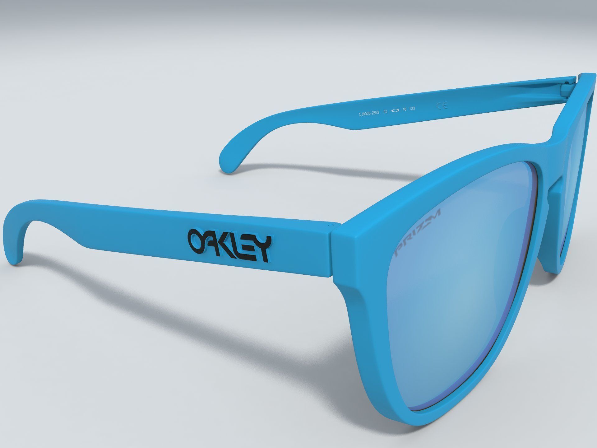 Oakley Frogskins sunglasses 3D model_5