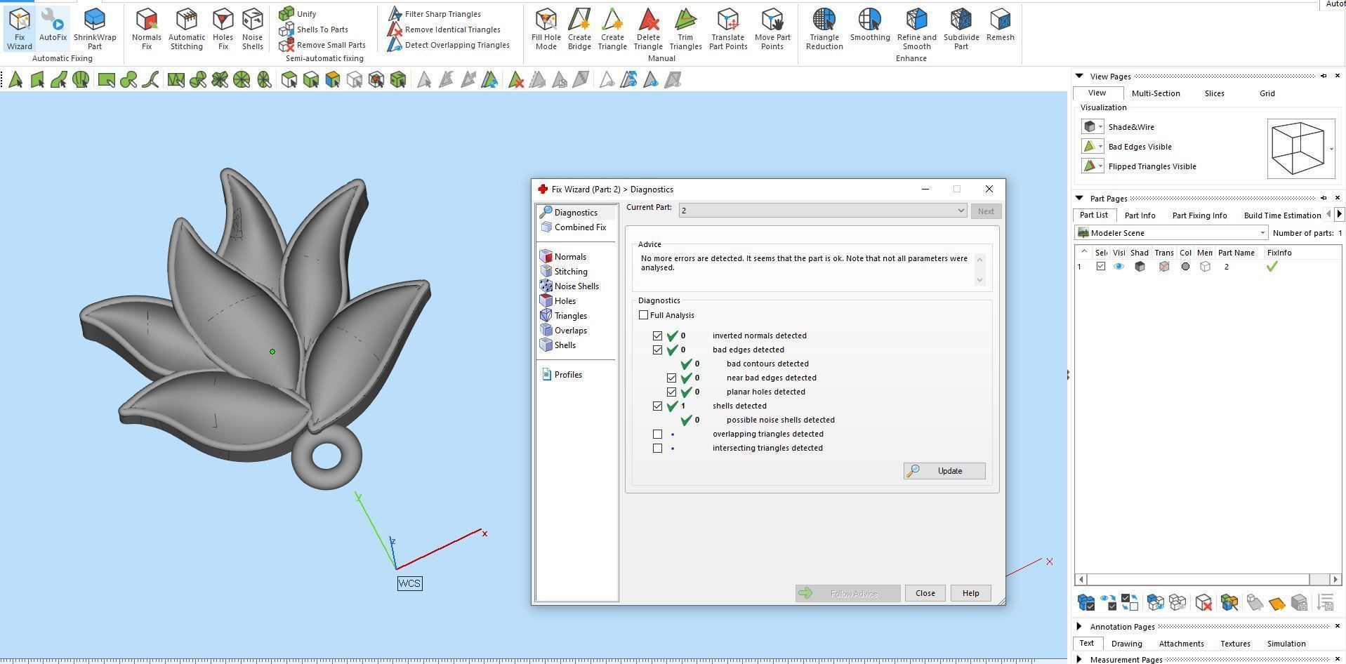 Pineapple necklace 3D print model_13