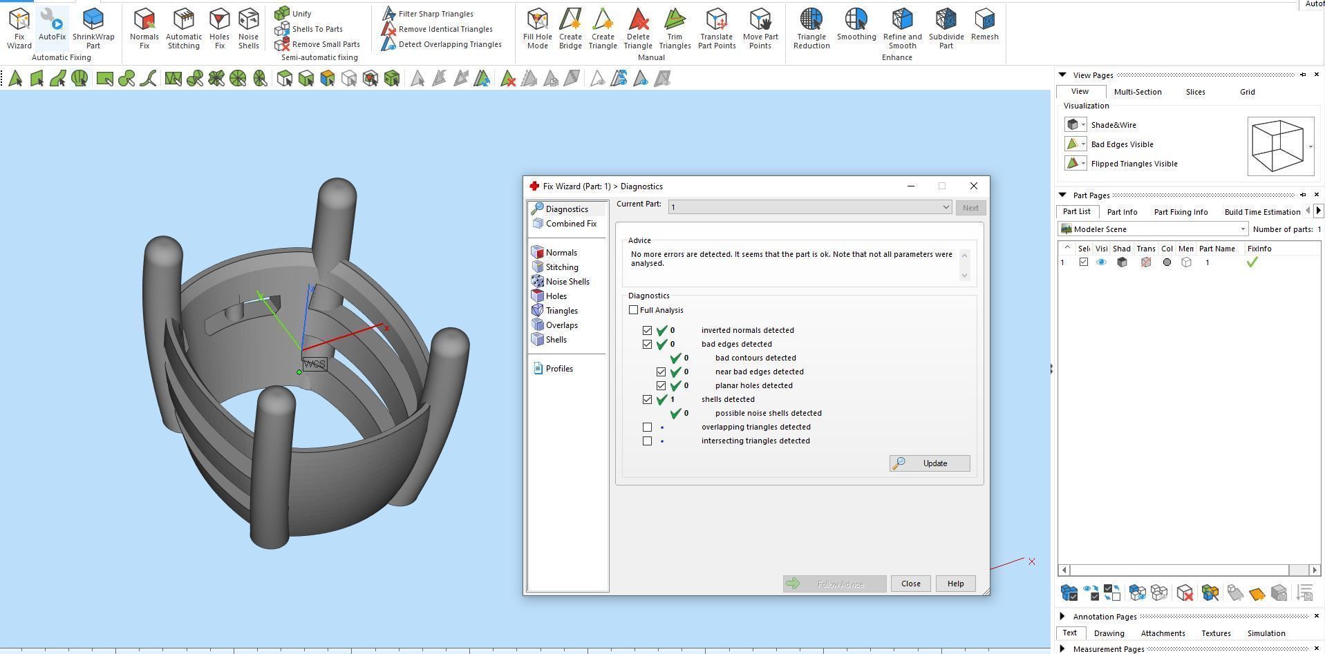 Pineapple necklace 3D print model_12
