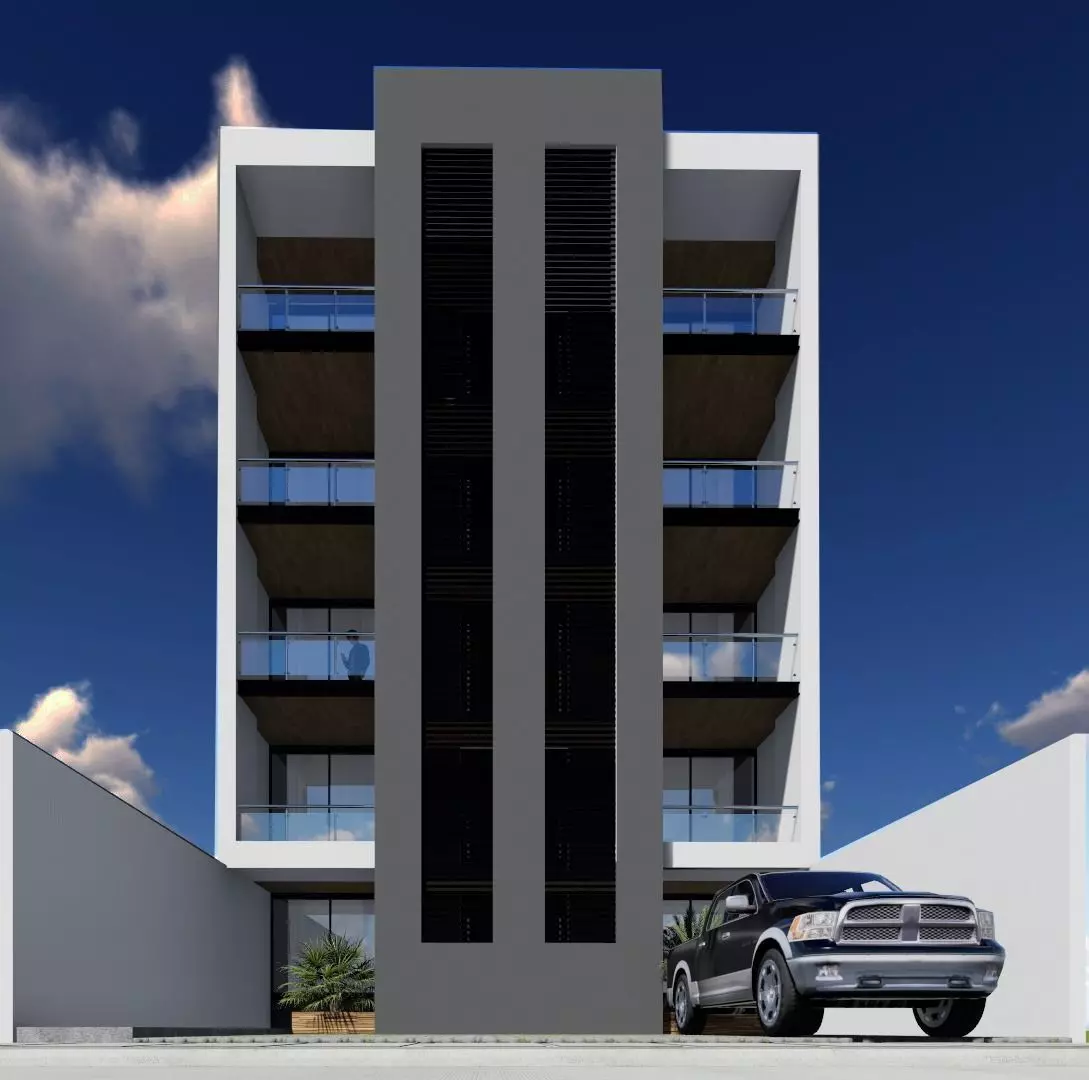 Multifamiliar Apartments Free 3D model