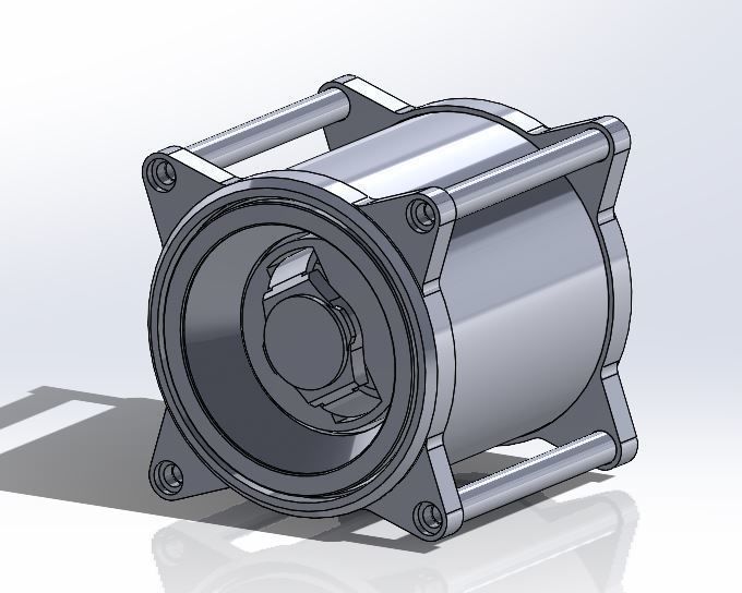 3D printable Hublot Watch Winder Cad Model  3D model_2