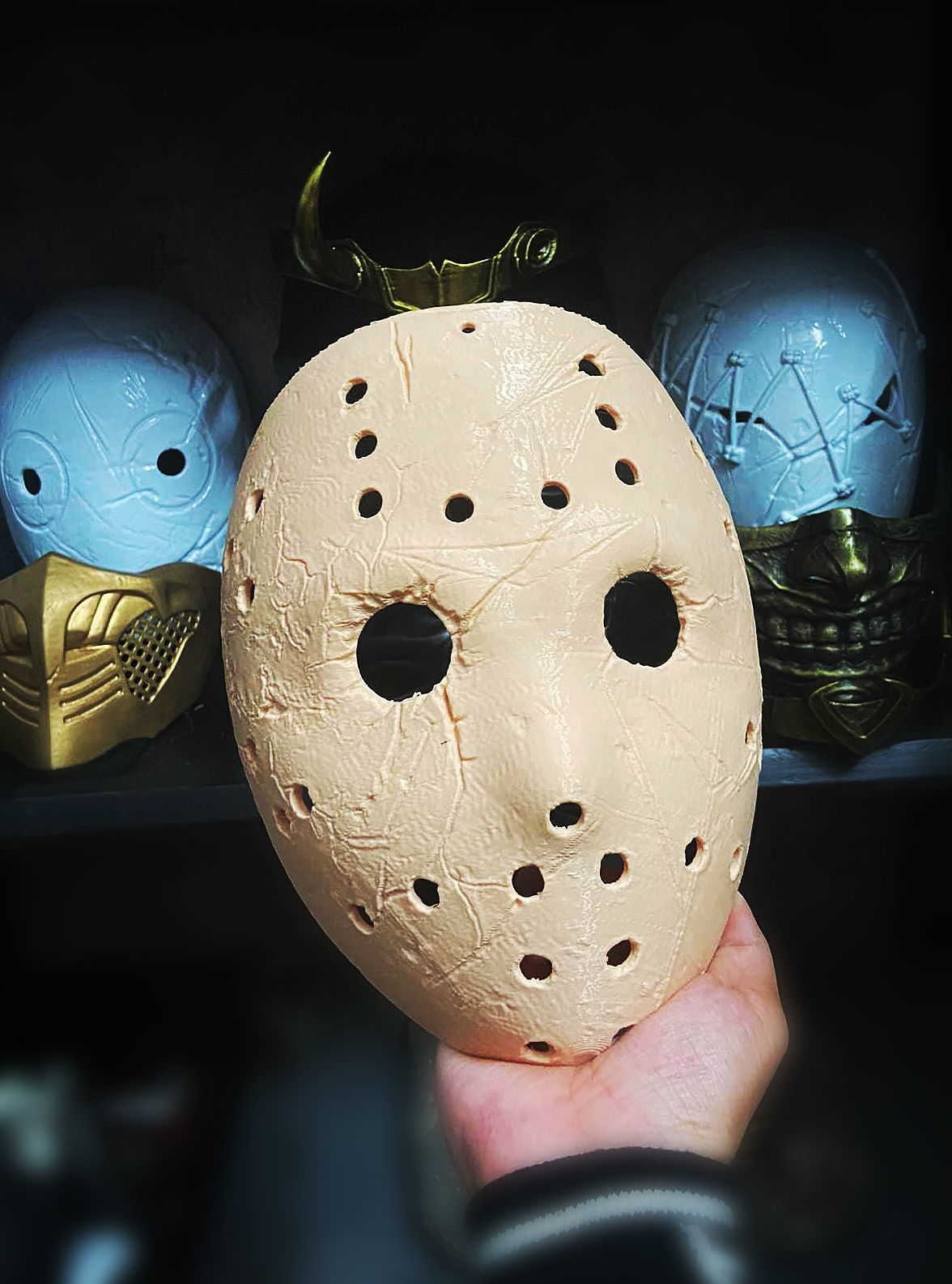 Jason Voorhees Masks - Friday 13th movie - Halloween Cosplay 3D Model Collection_8