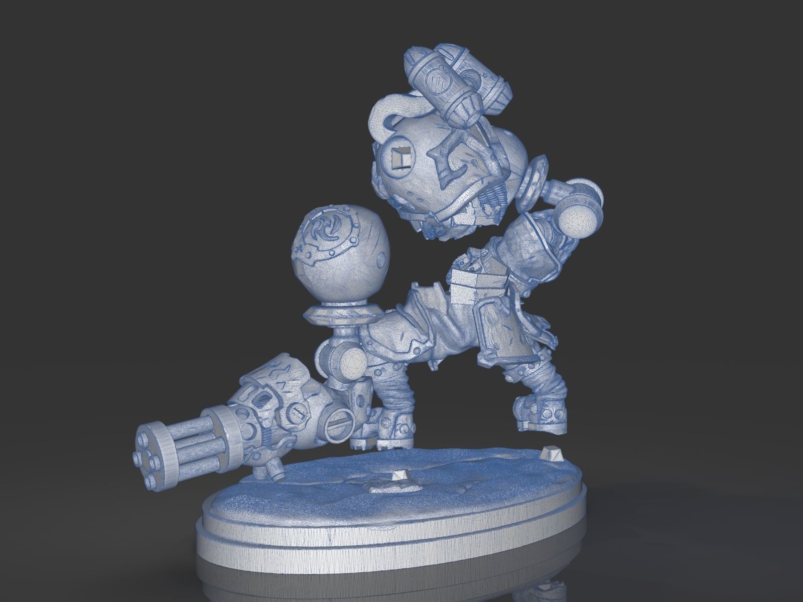 Calibretto Sculpture 3D print model_32