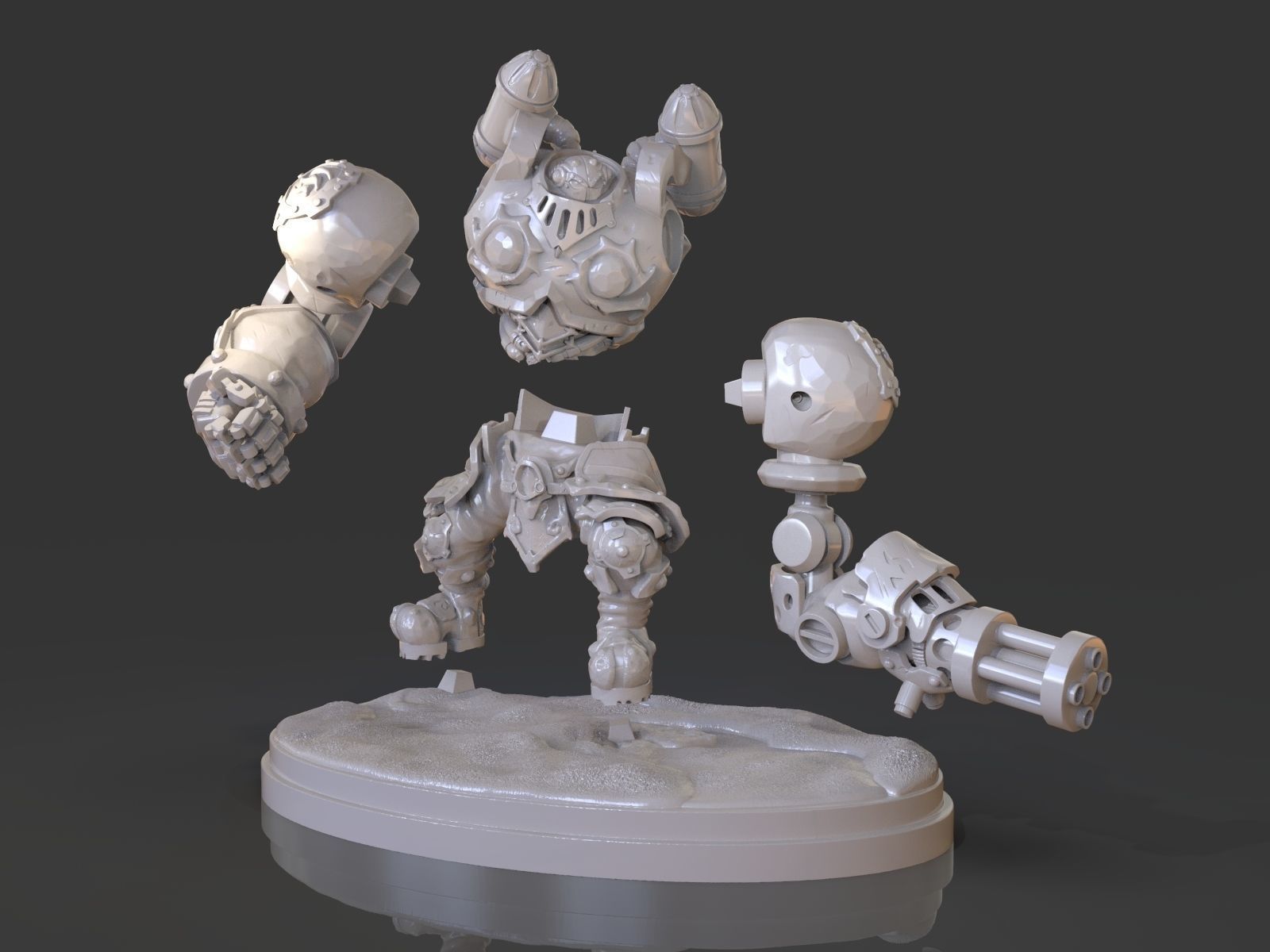 Calibretto Sculpture 3D print model_22