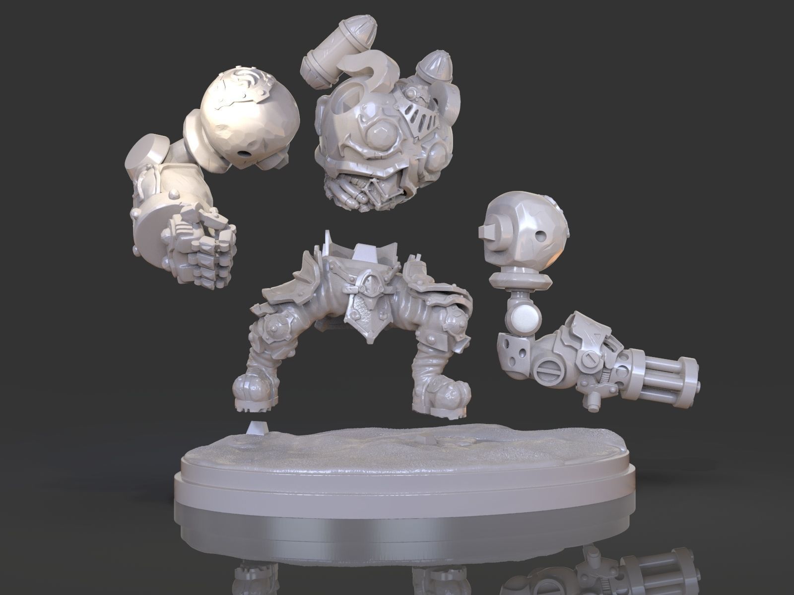 Calibretto Sculpture 3D print model_21