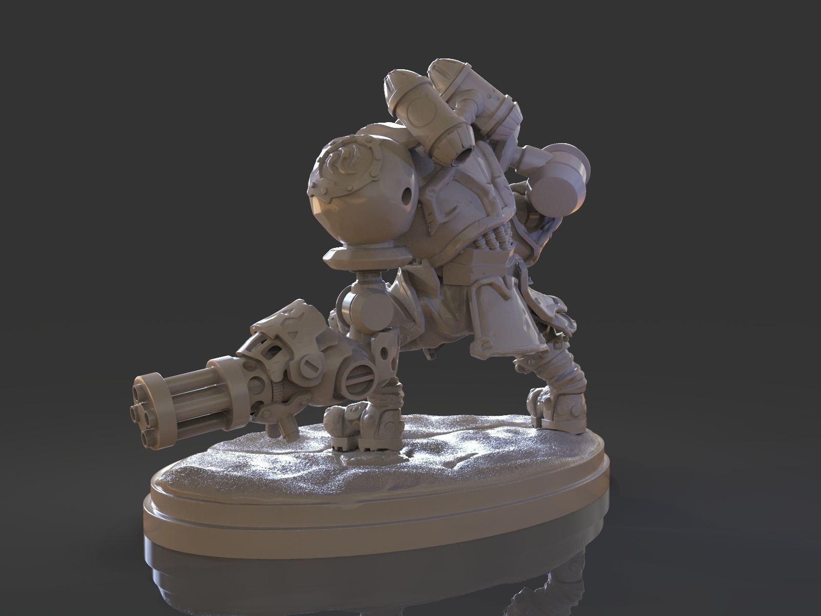 Calibretto Sculpture 3D print model_3