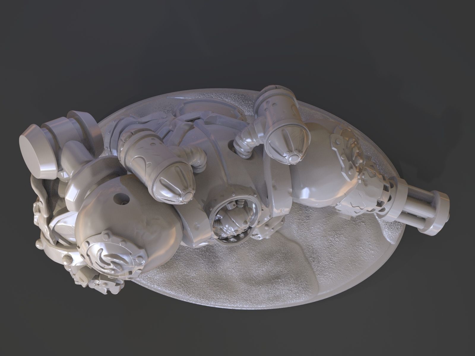 Calibretto Sculpture 3D print model_15