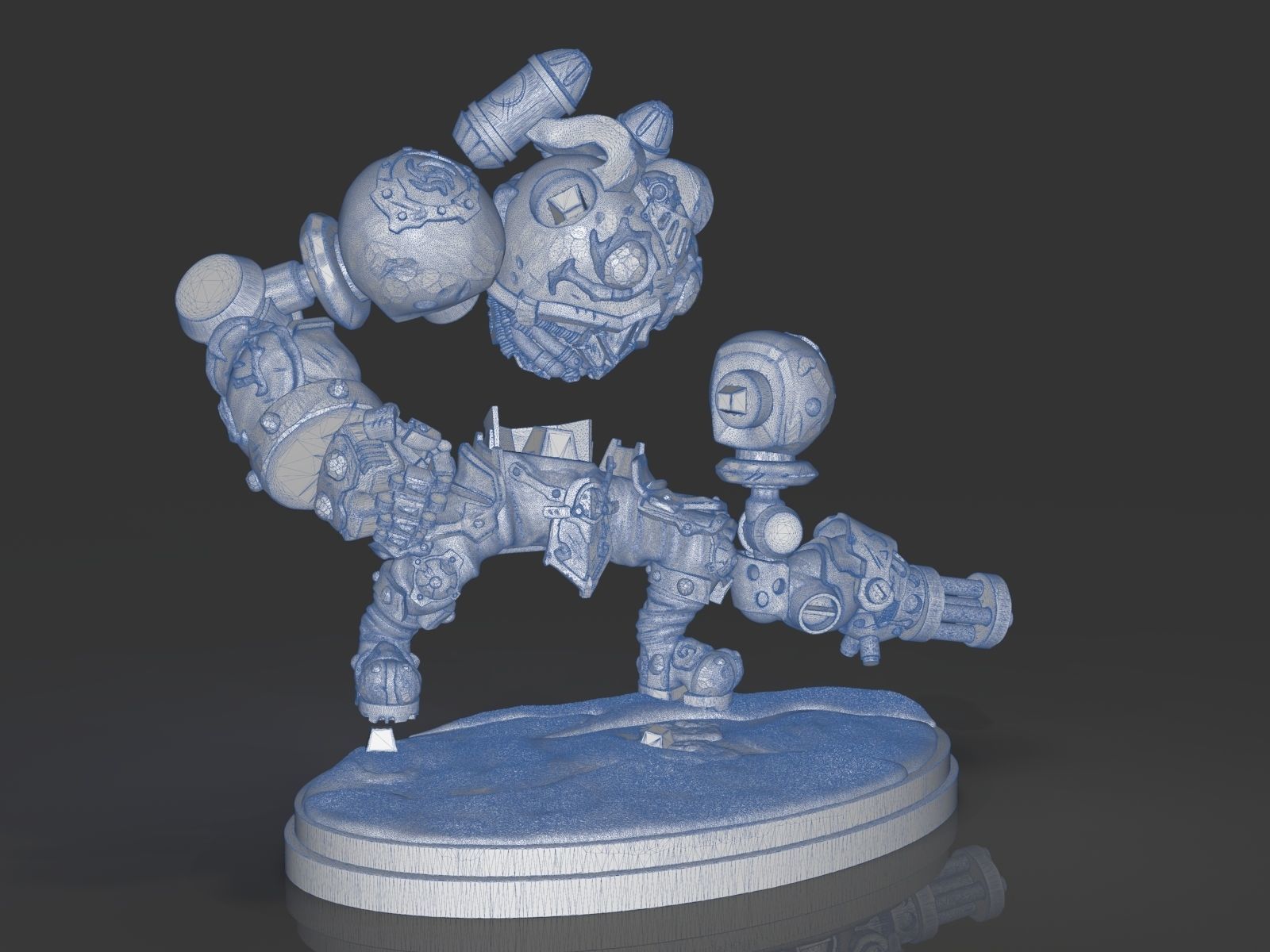 Calibretto Sculpture 3D print model_35