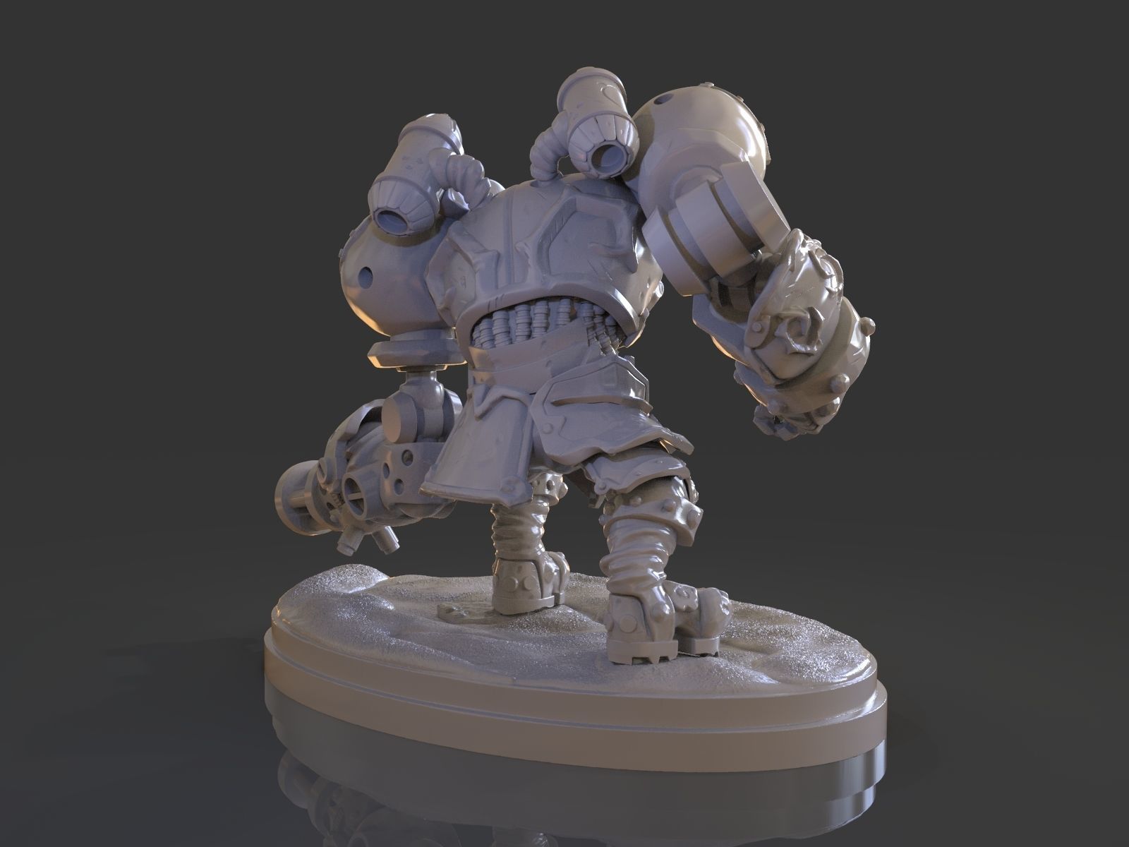 Calibretto Sculpture 3D print model_5