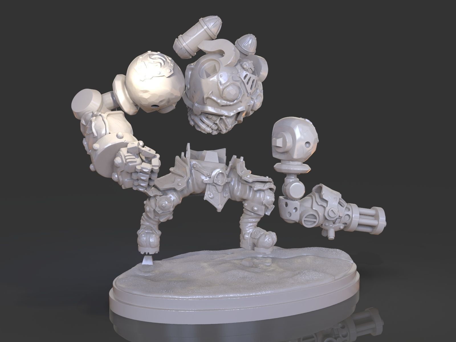 Calibretto Sculpture 3D print model_28