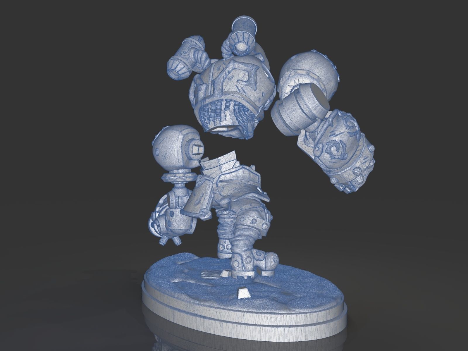 Calibretto Sculpture 3D print model_34