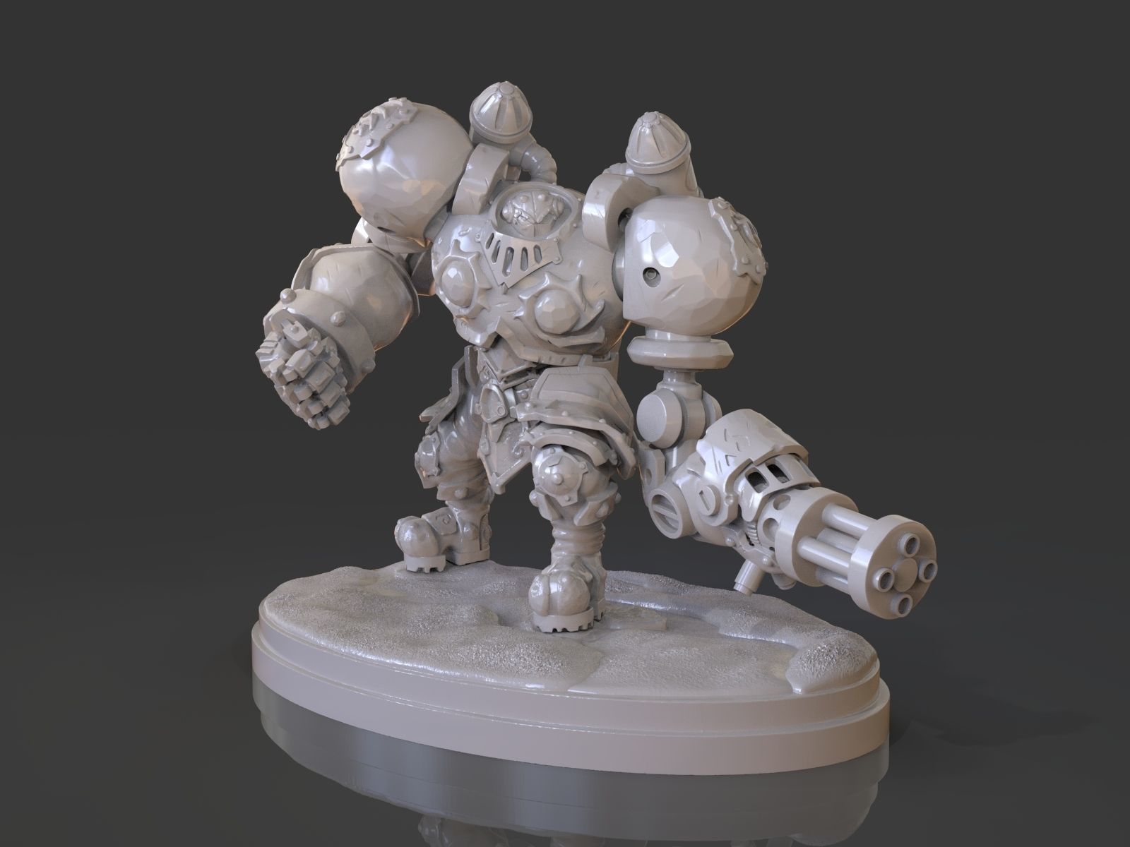 Calibretto Sculpture 3D print model_1