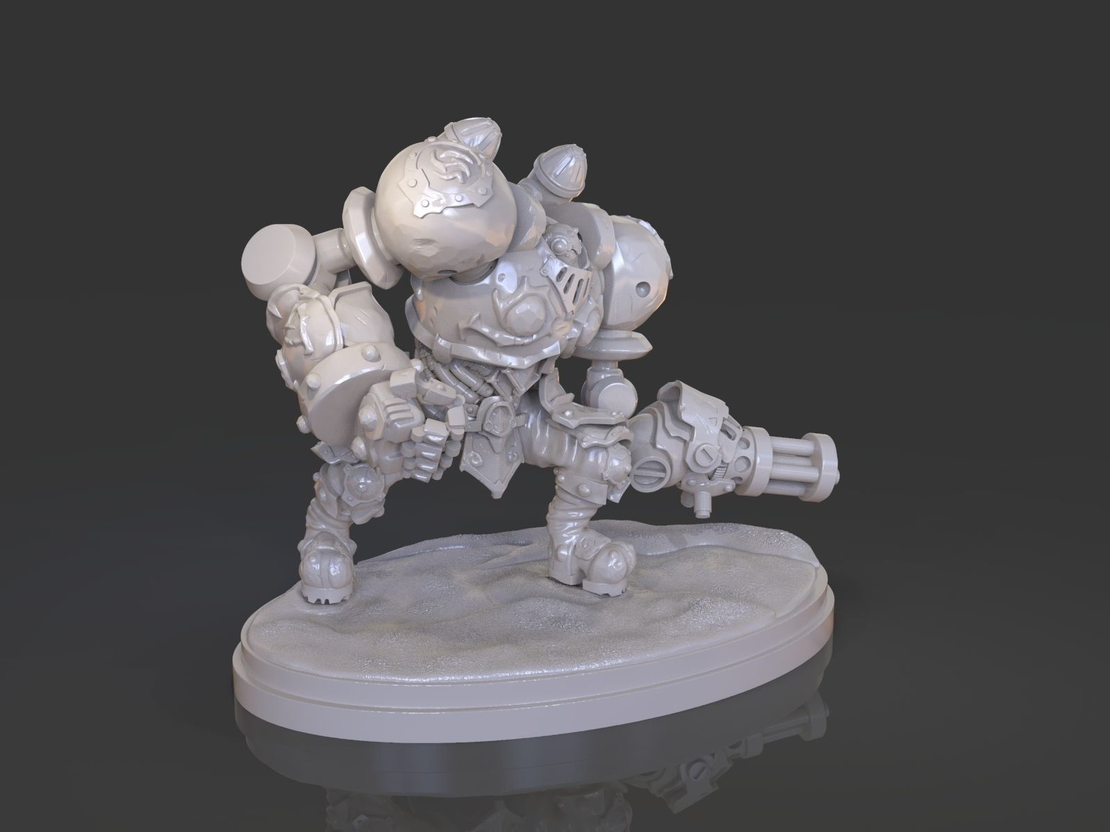 Calibretto Sculpture 3D print model_17
