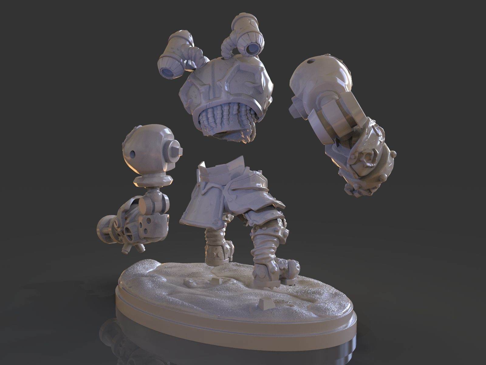 Calibretto Sculpture 3D print model_26