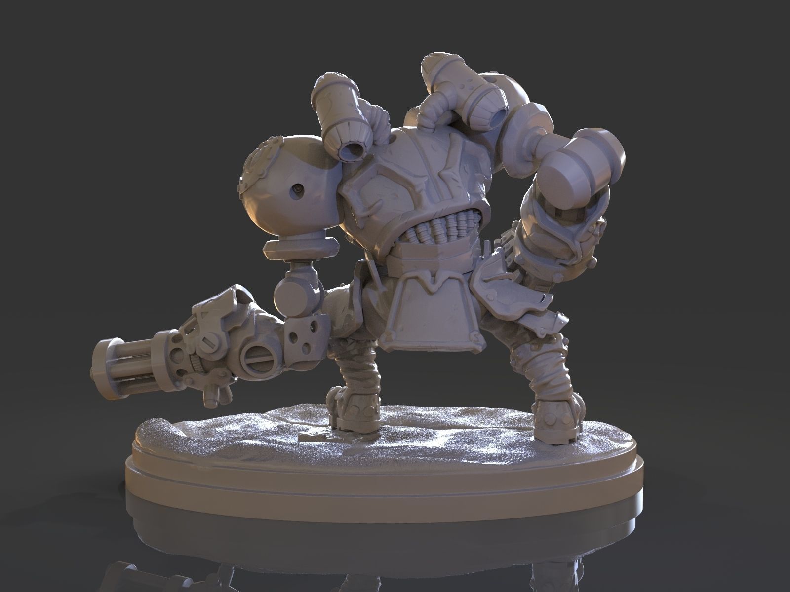 Calibretto Sculpture 3D print model_4