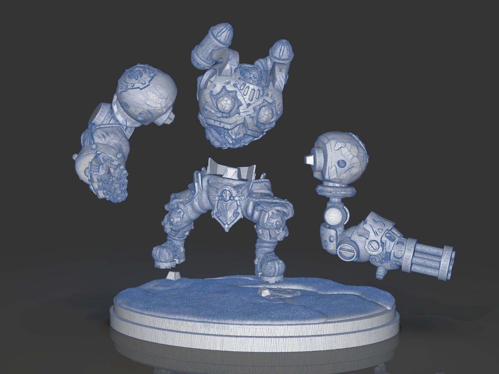 Calibretto Sculpture 3D print model_29