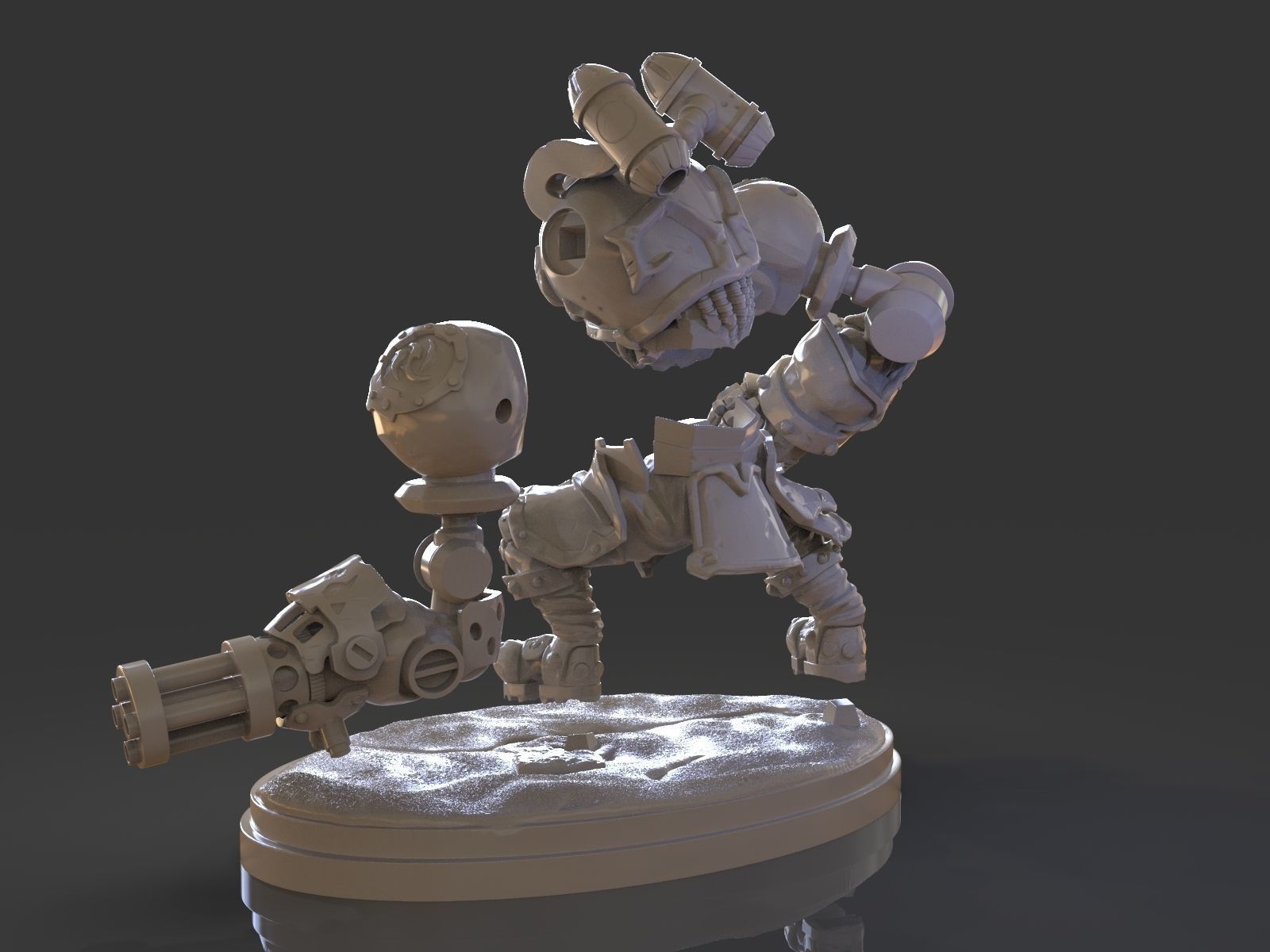 Calibretto Sculpture 3D print model_24