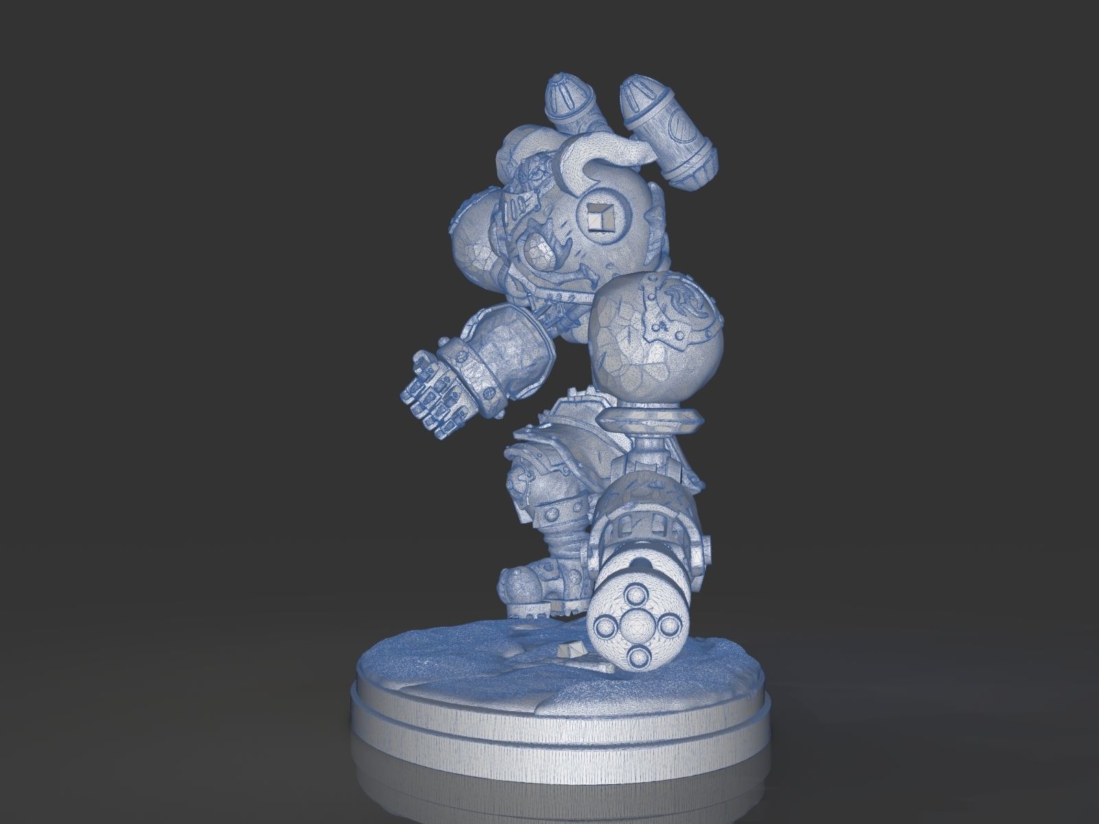 Calibretto Sculpture 3D print model_31