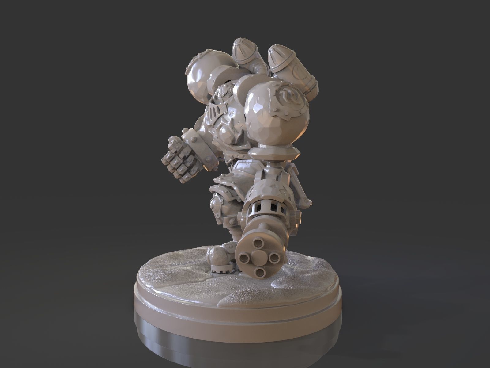 Calibretto Sculpture 3D print model_2