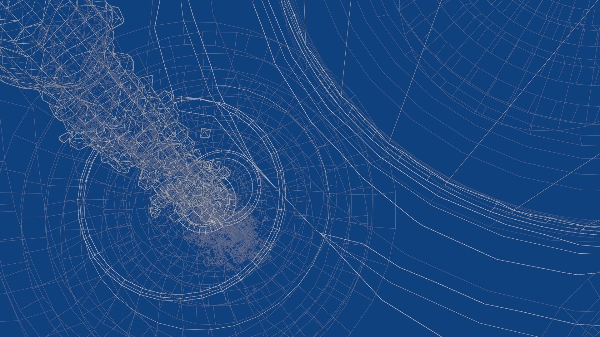 Fountain Garden 3D model_18