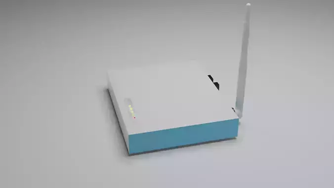 Modem wi-fi router Free 3D model