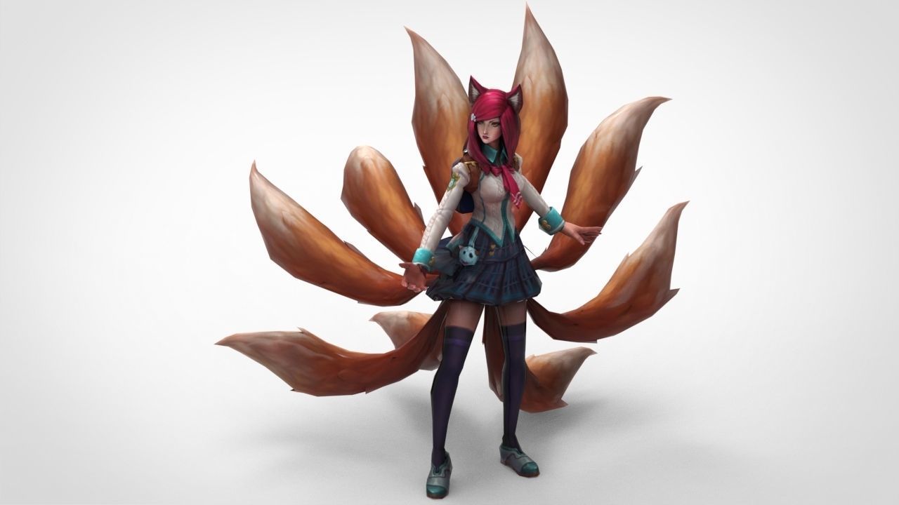 Ahri Academy - League of Legends 3D print model_1