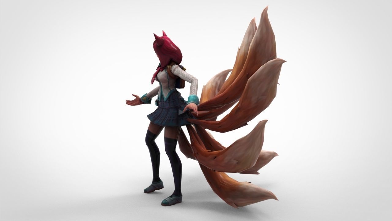 Ahri Academy - League of Legends 3D print model_2