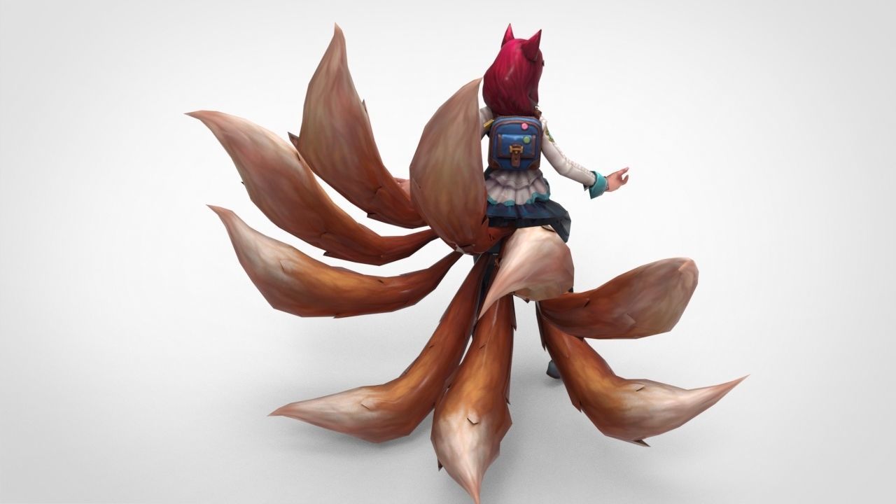 Ahri Academy - League of Legends 3D print model_3