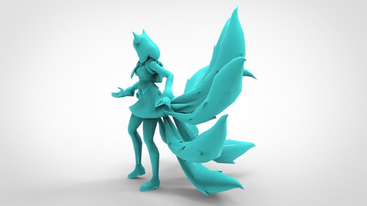 Ahri Academy - League of Legends 3D print model_6