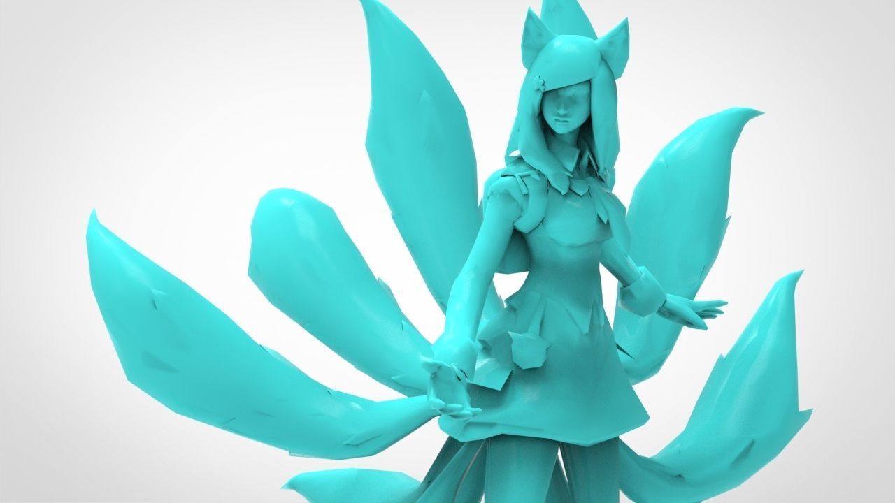 Ahri Academy - League of Legends 3D print model_9